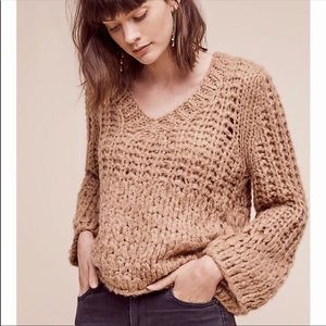 NWOT Anthropologie Chunky Knit Delaney Sweater